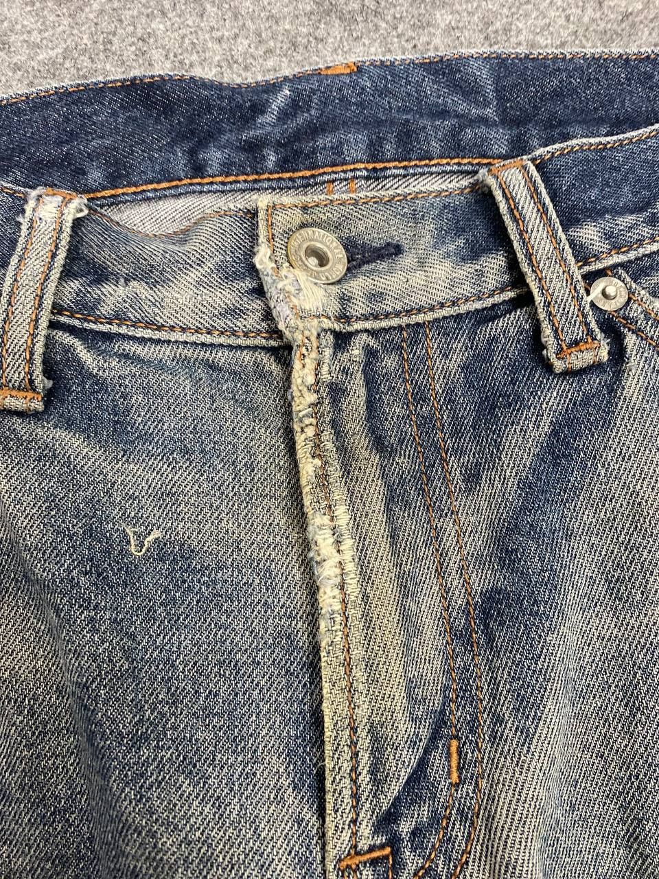 Japanese Brand japanese brand distressed denim nice design Size US 33 - 12 Thumbnail