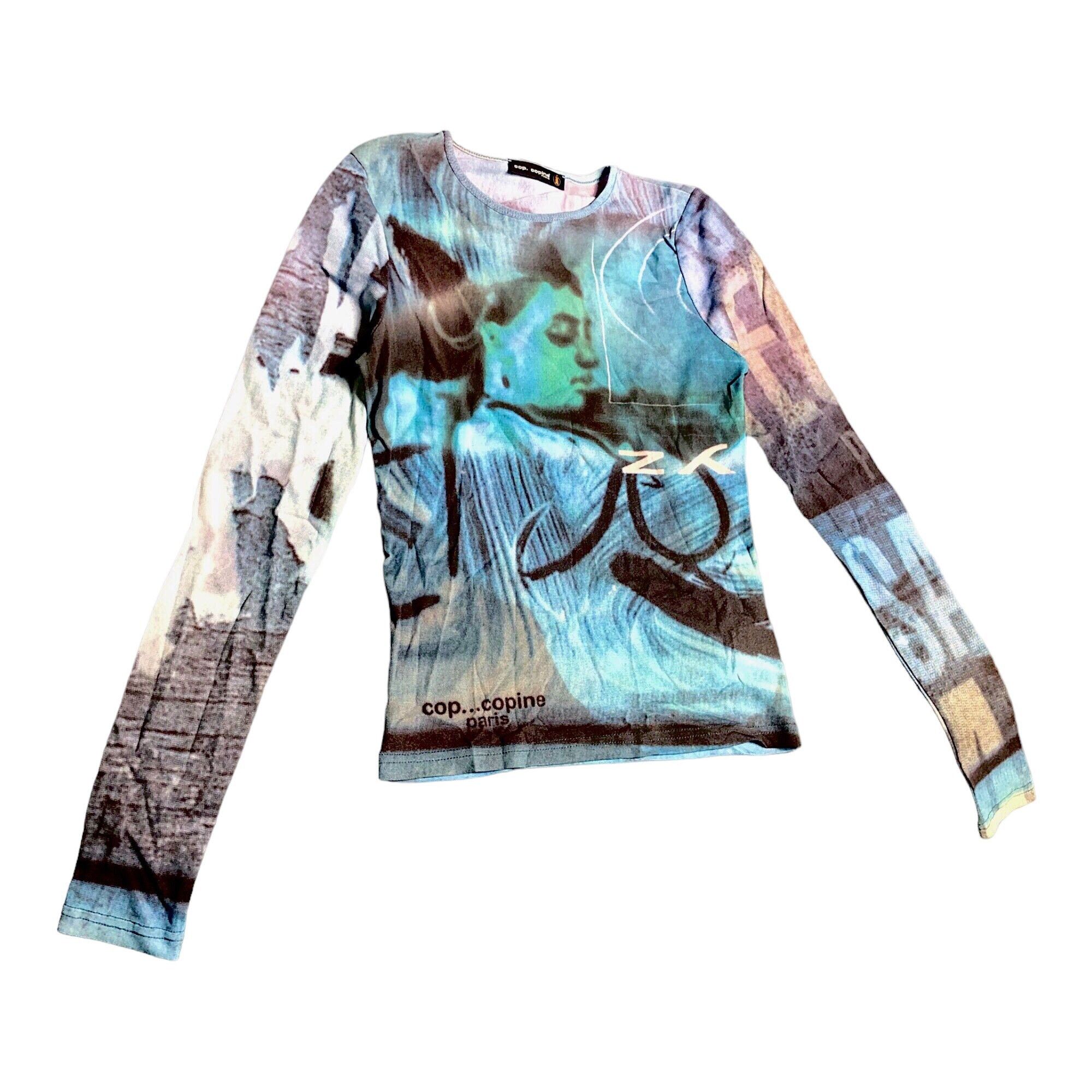 Cop Copine The Cop Copine Cyber Woman Mesh Top Size ONE SIZE - 3 Thumbnail