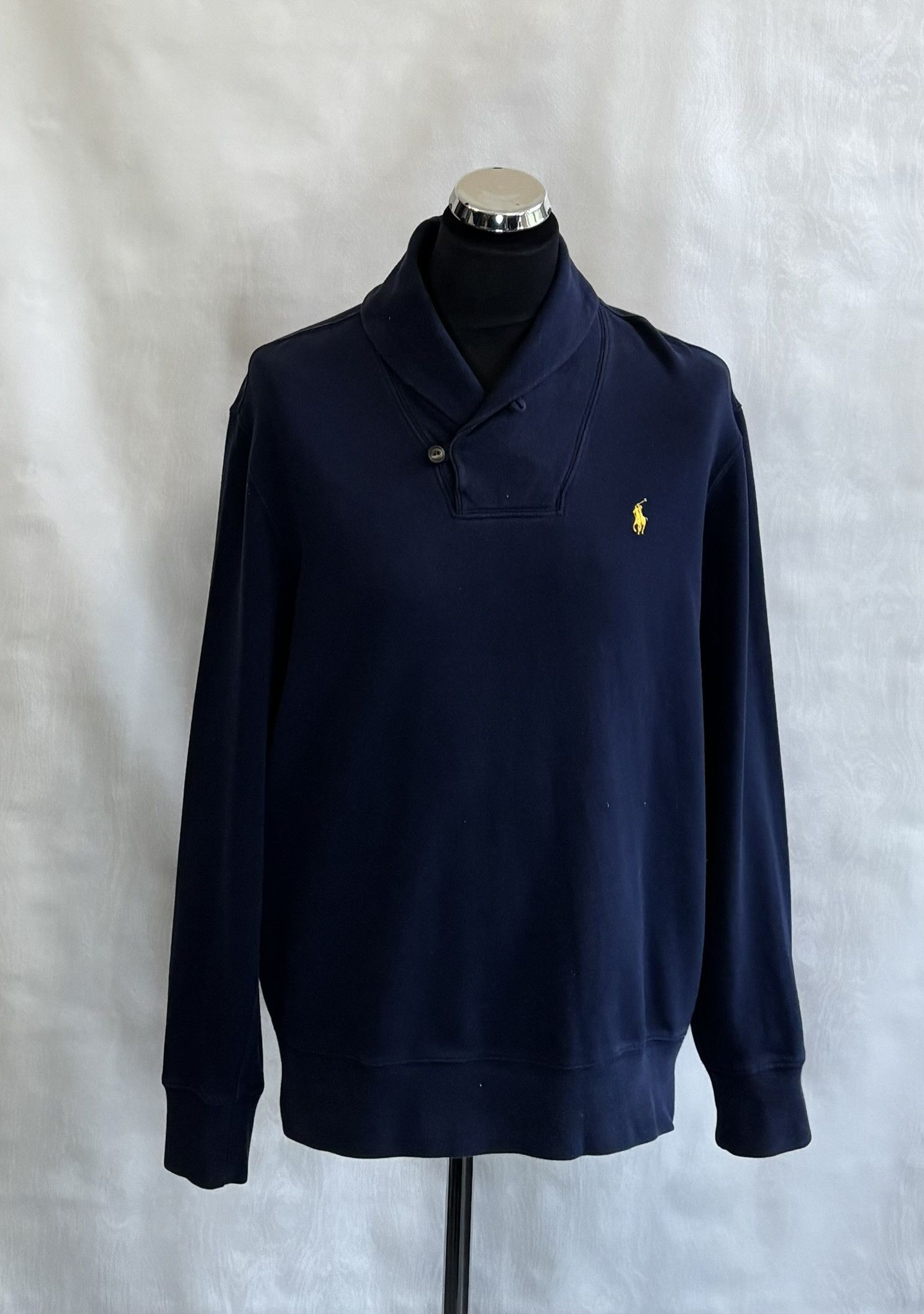 Polo Ralph Lauren Polo Ralph Lauren Shawl Collar Sweater, Size L Size US L / EU 52-54 / 3 - 1 Thumbnail