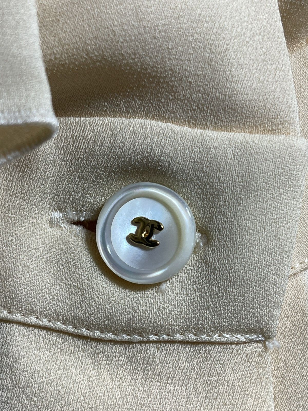 Chanel × Vintage Vintage Chanel silk Sleeveless Size XS / US 0-2 / IT 36-38 - 6 Thumbnail