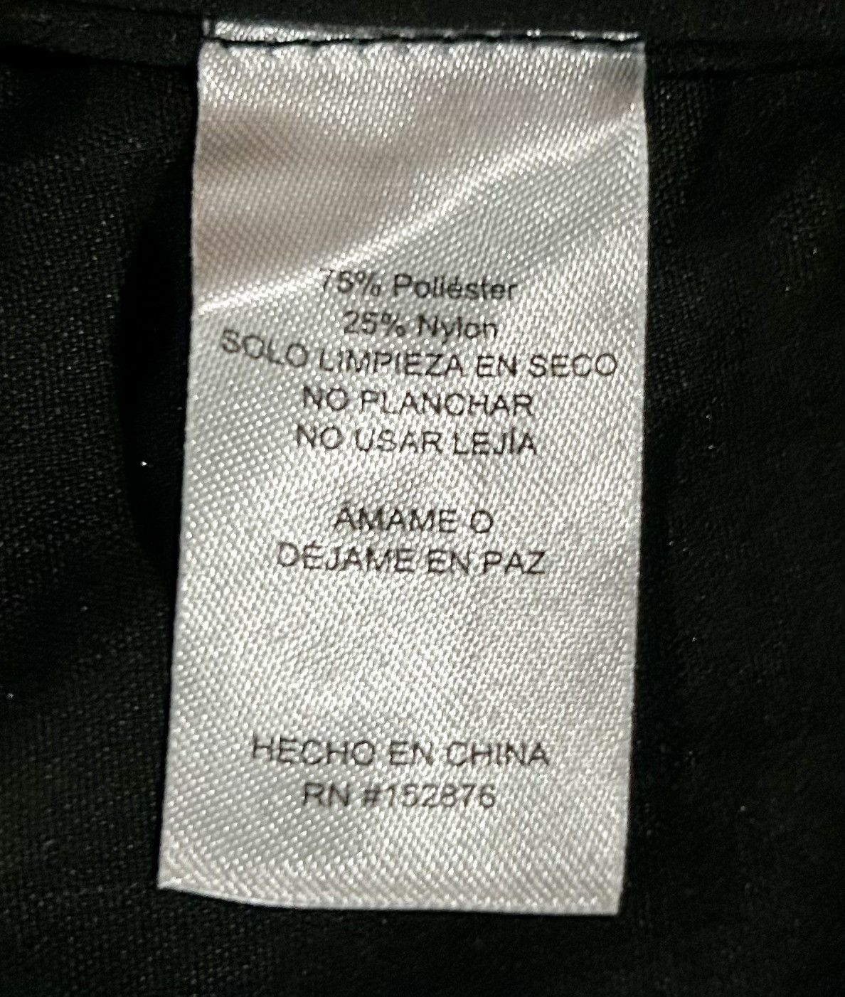 Pleasures PLEASURES Rescue Pleated Track Jacket – Black size large Size US L / EU 52-54 / 3 - 9 Thumbnail