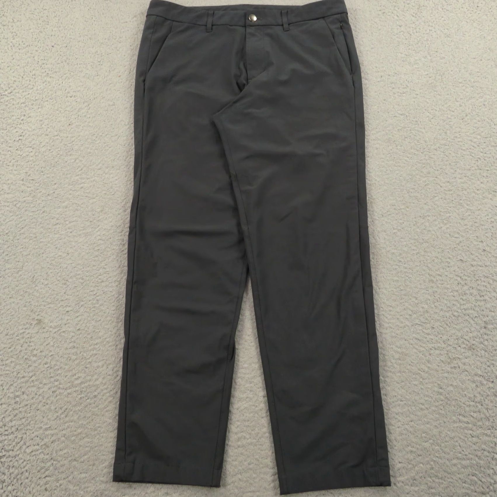 Lululemon **Lululemon Men's Slim Fit Chino Pants 32x29 Obsidian 5-Pocket** User: Lululemon Men's Slim Fit Chino Pants 32x29 Obsidian 5-Pocket Size US 32 / EU 48 - 2 Thumbnail