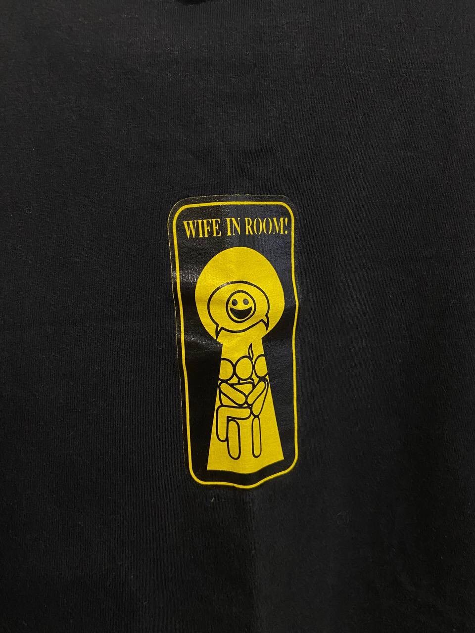 Hook-Ups Vintage “Sex in the Room” Humor T-shirt Size US L / EU 52-54 / 3 - 10 Thumbnail