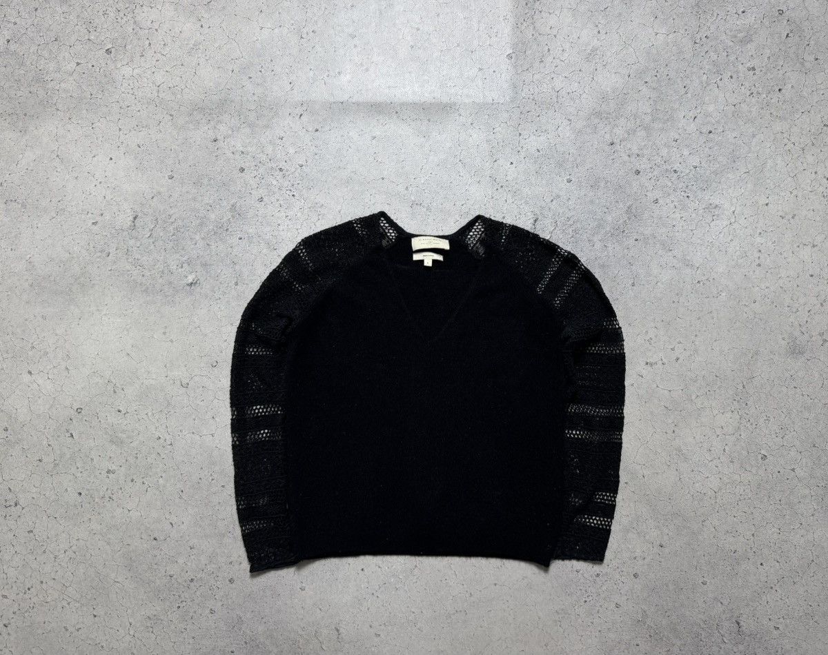 Sezane La Maille Sezane Paris Cashmere/Wool Black Sweater Size S Size S / US 4 / IT 40 - 2 Thumbnail