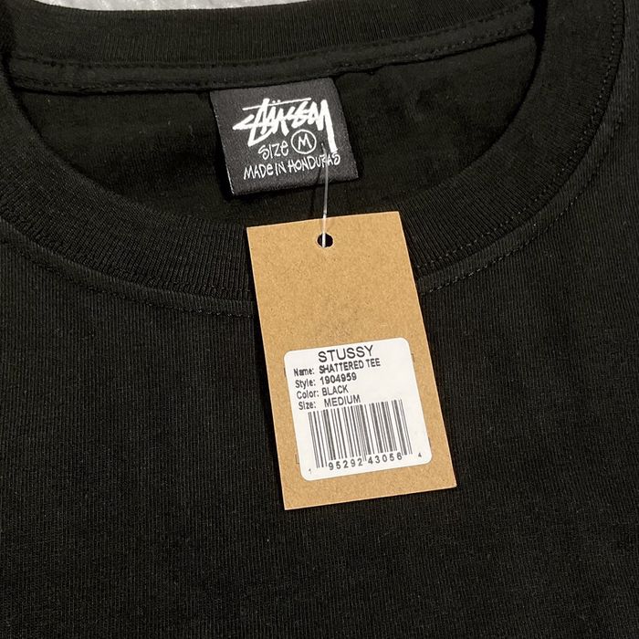 Stussy Stussy Shattered Tee Black | Grailed