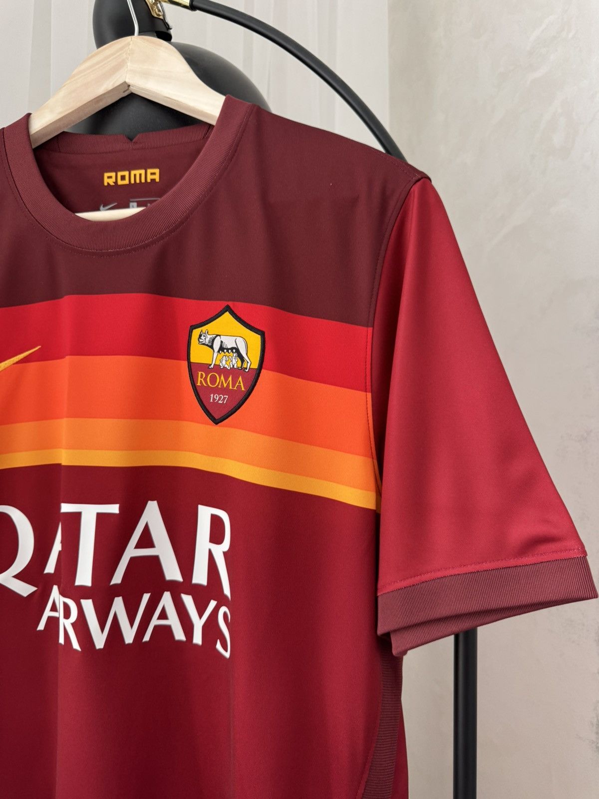 Nike Nike Roma Italy Soccer Maglia CD4248 614 Home Jersey 2020-21 Size US L / EU 52-54 / 3 - 4 Thumbnail