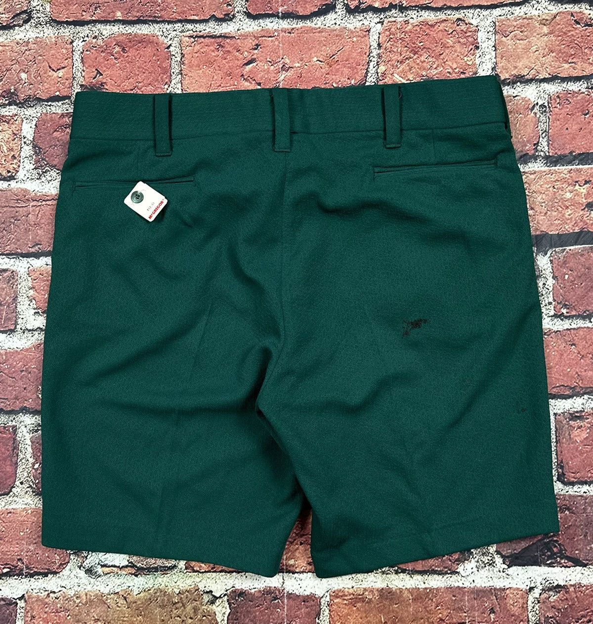 McGregor × Vintage Vintage McGregor Permanent Press Shorts 70s 80s Dark Green Size US 38 / EU 54 - 2 Thumbnail
