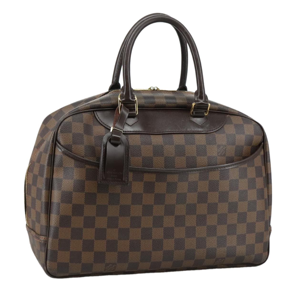 Louis Vuitton Deauville Brown Canvas Tote Bag (Pre-Owned) Size ONE SIZE - 1 Thumbnail