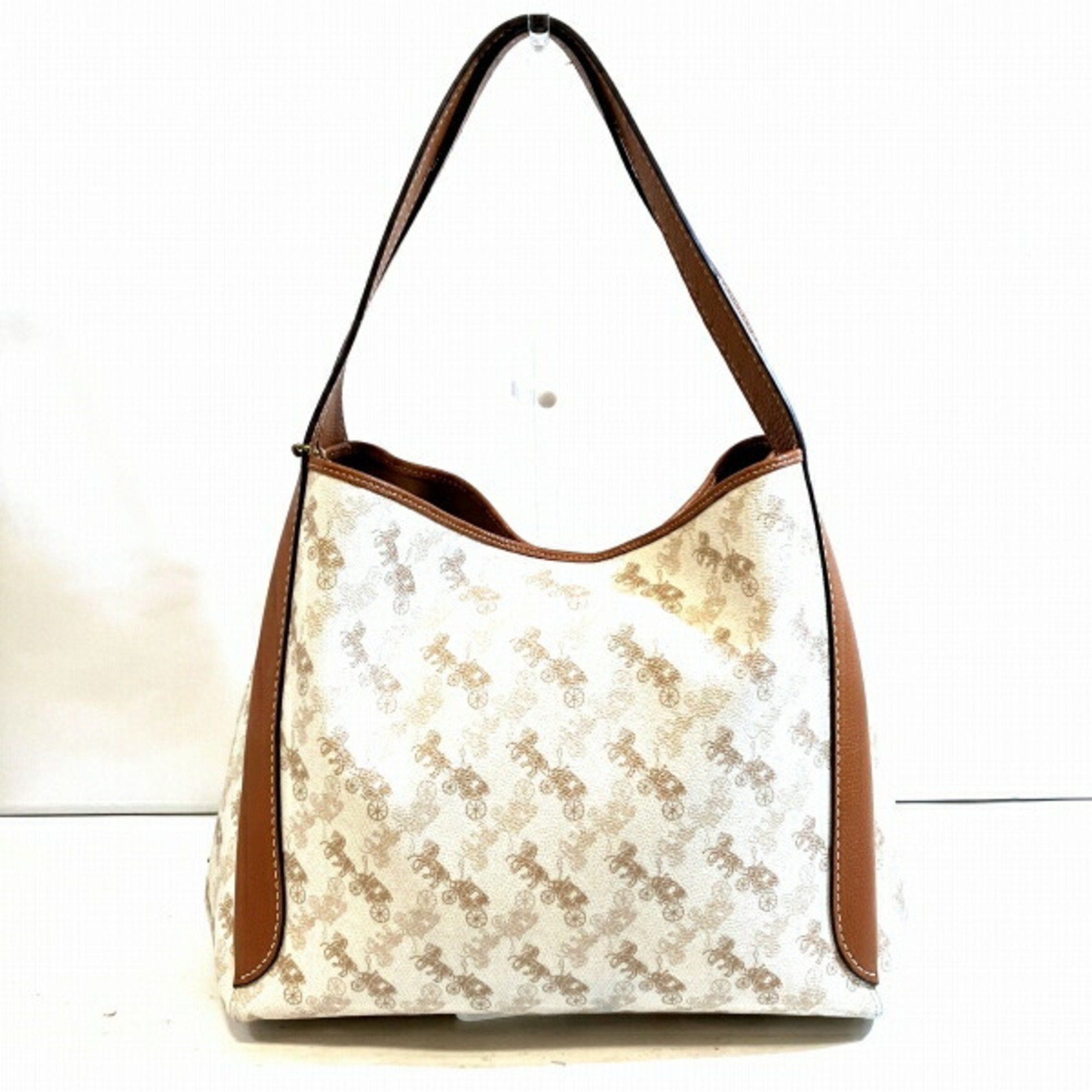 image of Coach Signature Hadley Hobo C9129 Bag Shoulder Ladies in Brown, Women's
