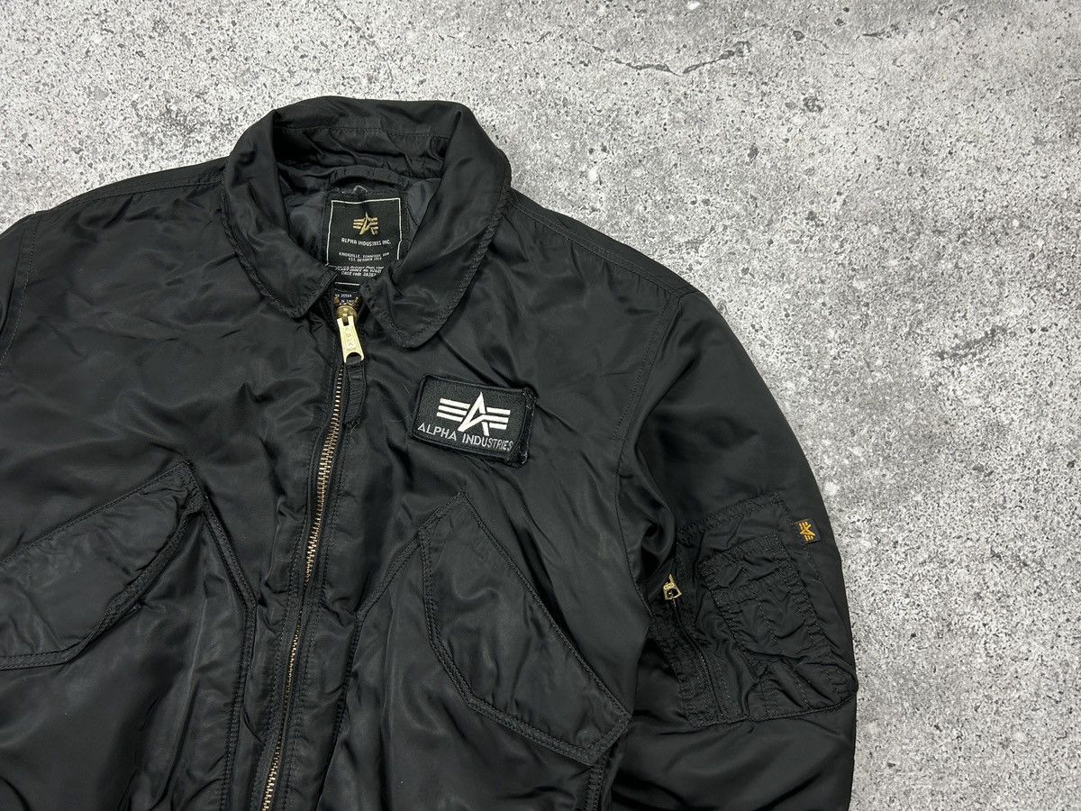 Alpha Industries × Schott CW-45 Alpha Industries Bomber Jacket cropped Size US M / EU 48-50 / 2 - 4 Thumbnail