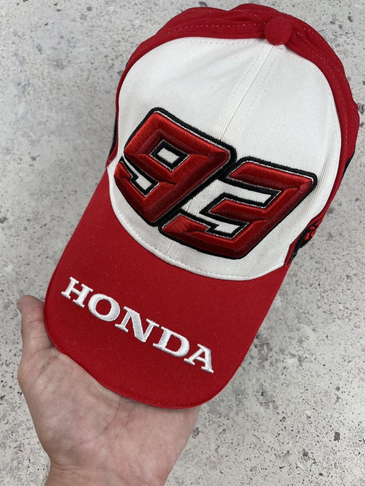 Honda × Vintage Vintage Honda Racing Formula 1 Cap Hat Size ONE SIZE - 3 Thumbnail