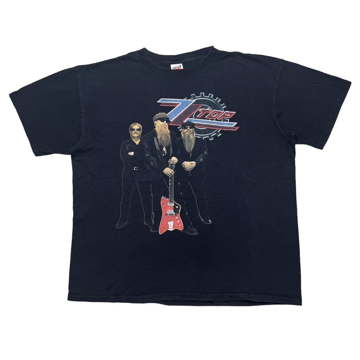 Zz Top Logo / ZZ Top Kids T-Shirt Logo Band - Zz Top Logo Red In Black - Foto 7