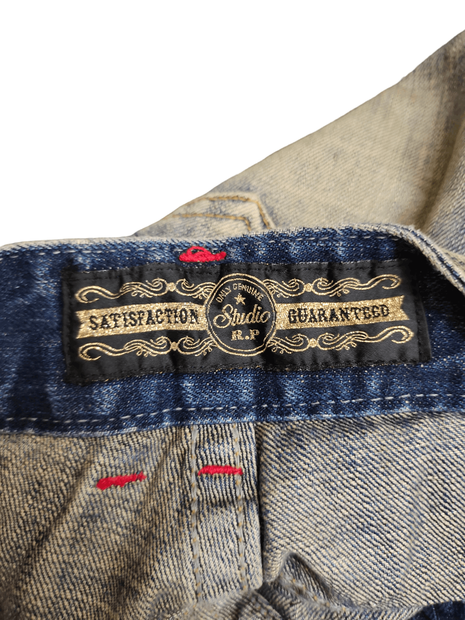 If Six Was Nine Flare Jeans Studio RP Faded Bootcut Low Rise Jpg Style Size US 27 - 20 Thumbnail
