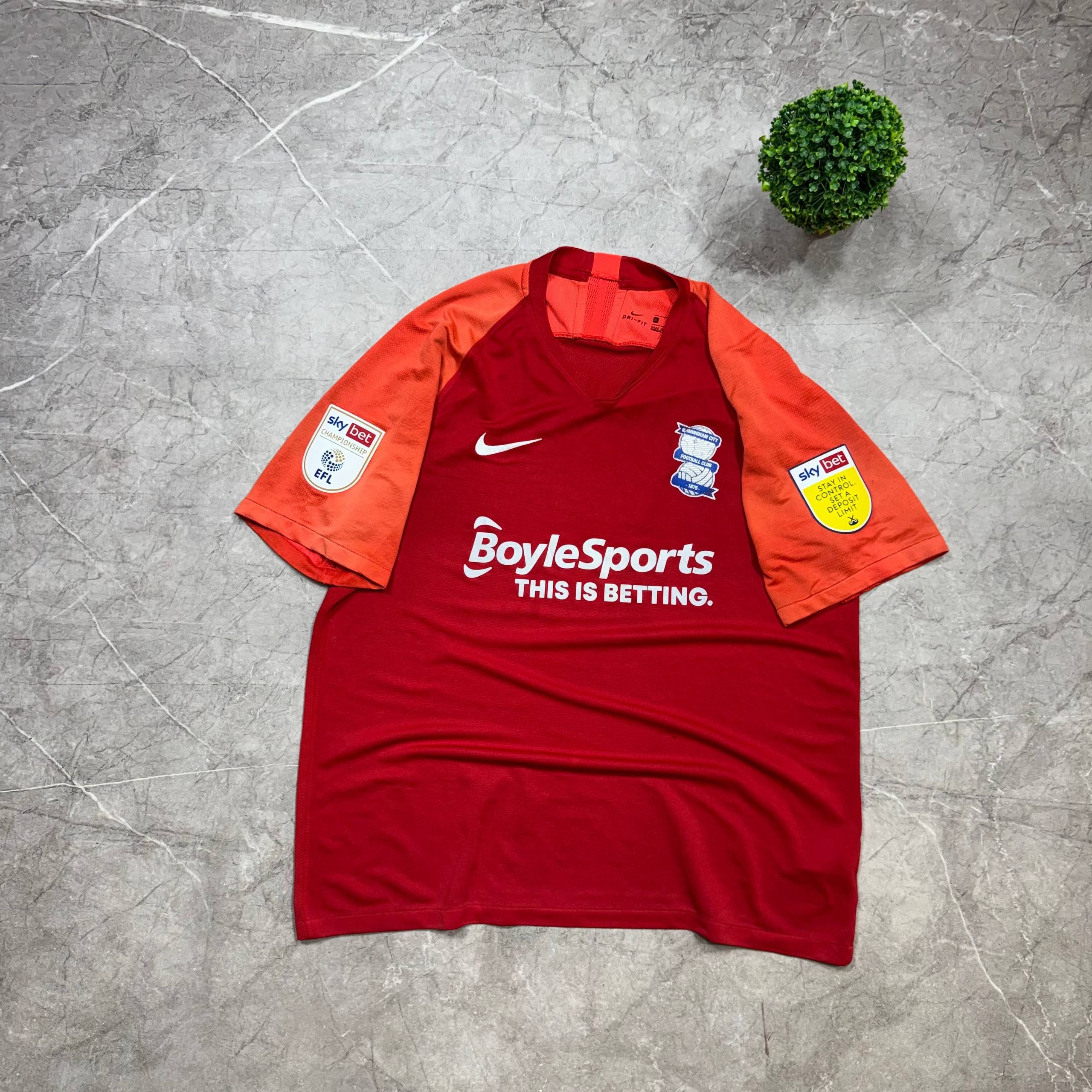Nike Nike Birmingham City Away 2020/2021 Football Jersey T-Shirt Size US XL / EU 56 / 4 - 1 Thumbnail