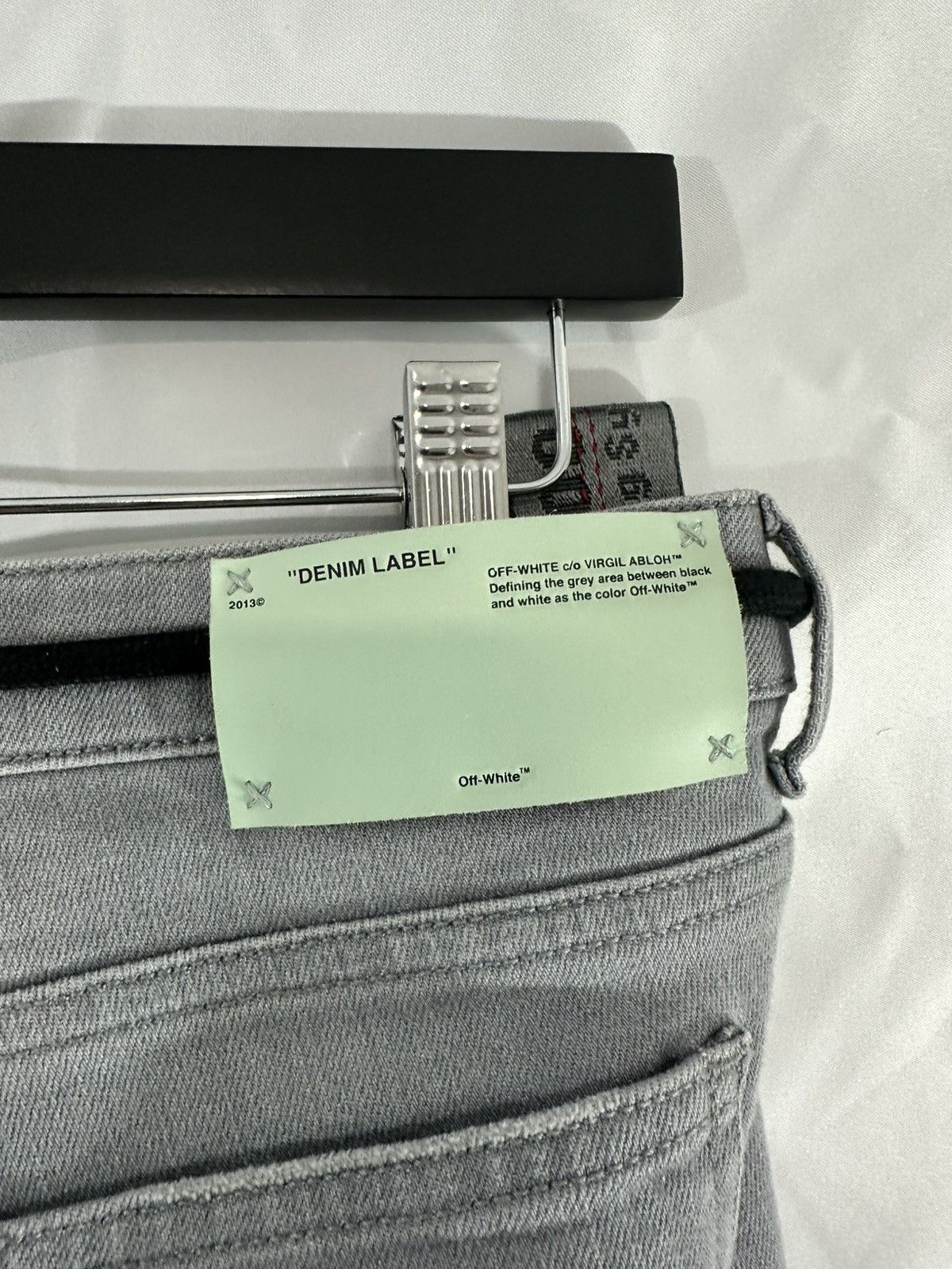 Off-White Off-White denim Silver Size US 31 - 11 Thumbnail