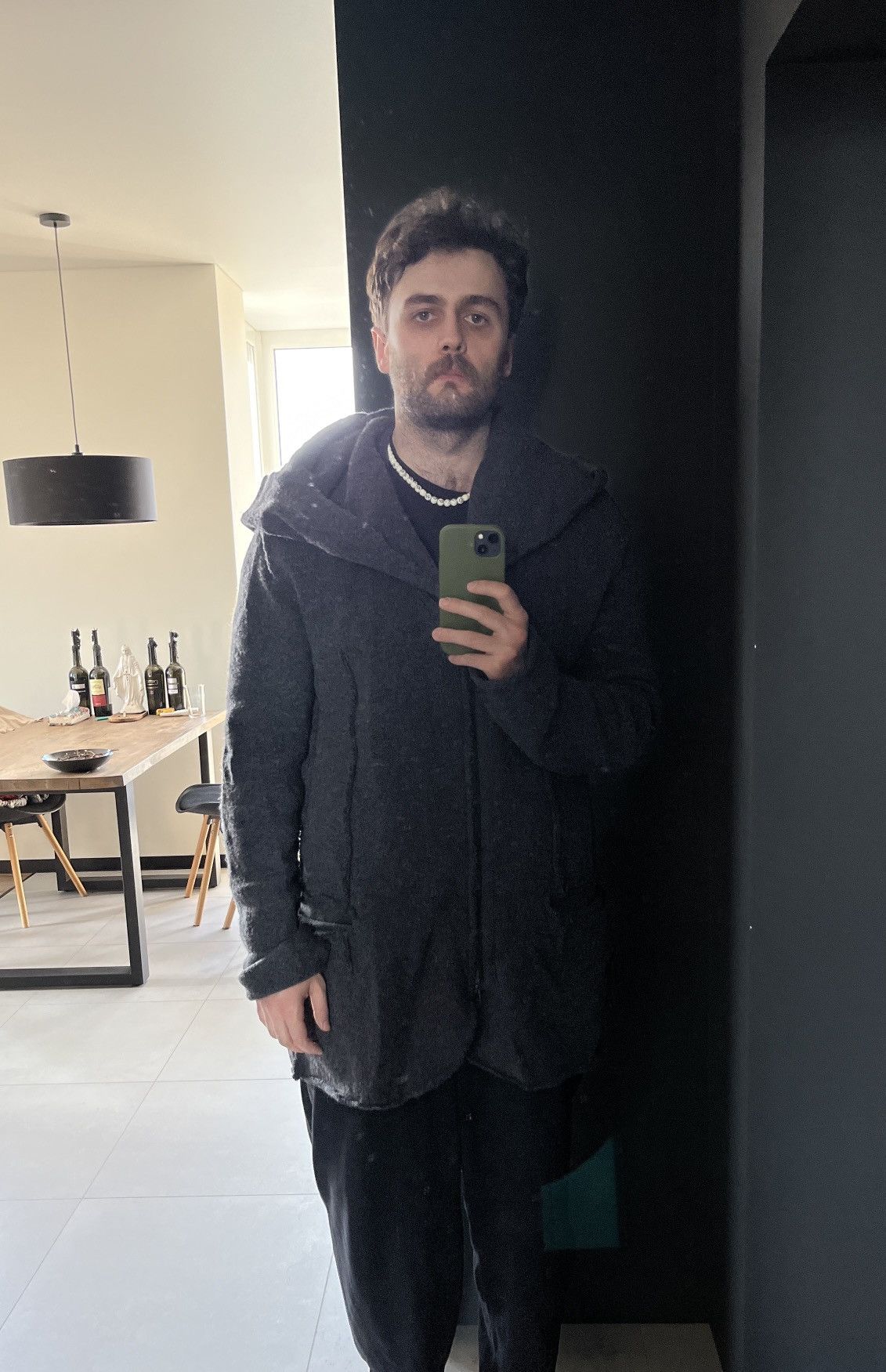 Other Milieu Norwegian Avant Garde Heavy Deconstructed Wool Coat Size US L / EU 52-54 / 3 - 24 Thumbnail