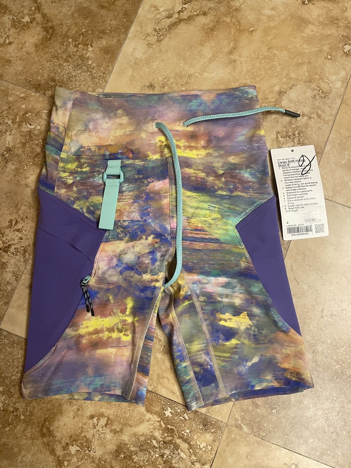Lululemon Lululemon Cargo Super-High-Rise Hiking Short 8" Altered Size 27" / US 4 / IT 40 - 6 Thumbnail