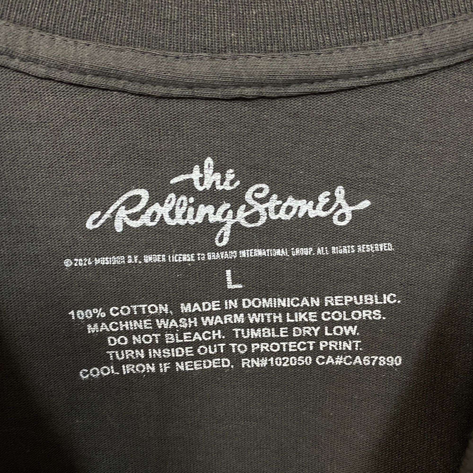 The Rolling Stones Rolling Stones Flaming Tattoo Tongue Graphic T-Shirt Large Size US L / EU 52-54 / 3 - 4 Thumbnail
