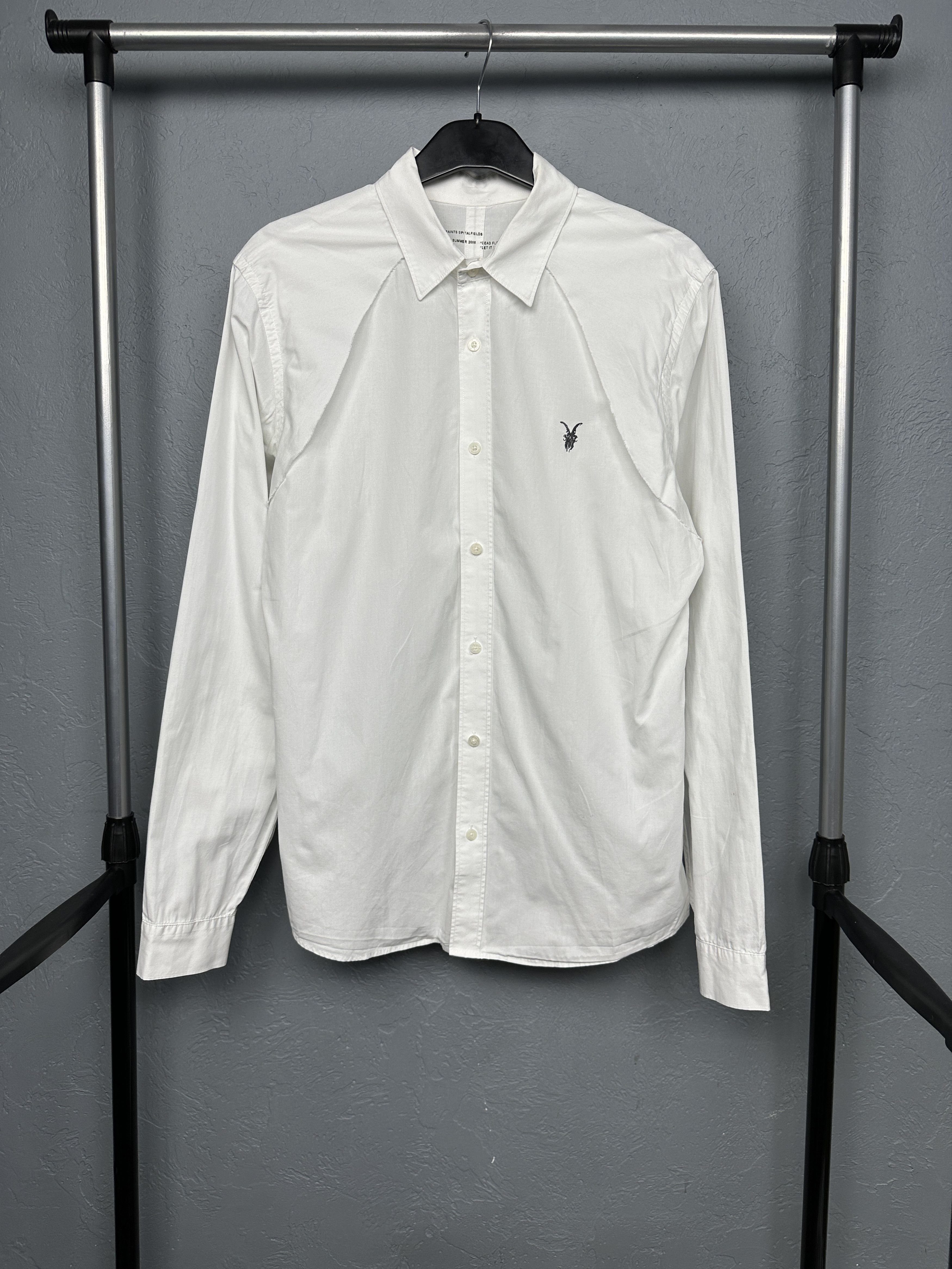Allsaints Allsaints Mens Avant Garde Regal Long Sleeve Shirt Size US M / EU 48-50 / 2 - 1 Thumbnail