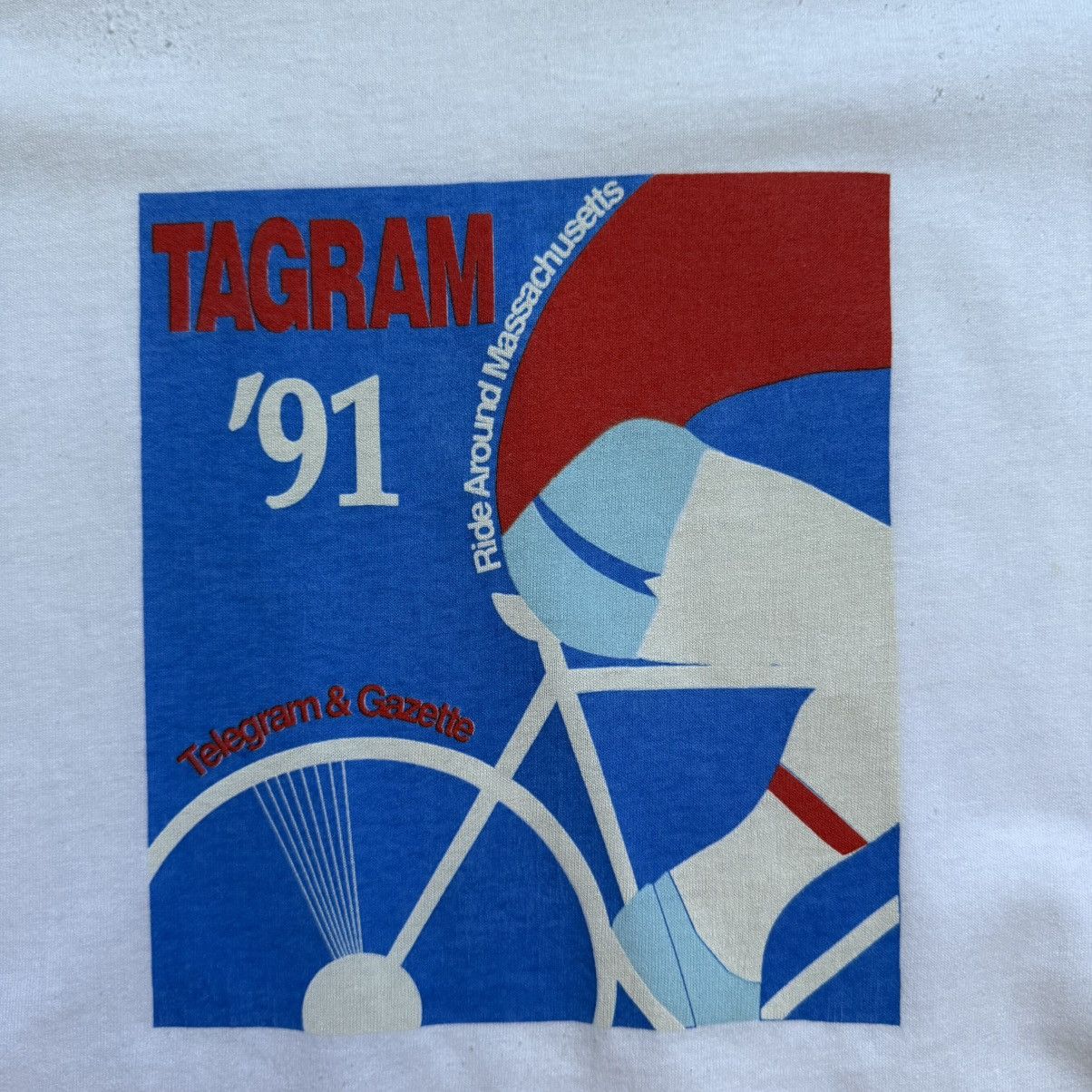 Hanes Vintage TAGRAM ‘91 T-Shirt Size US S / EU 44-46 / 1 - 4 Thumbnail