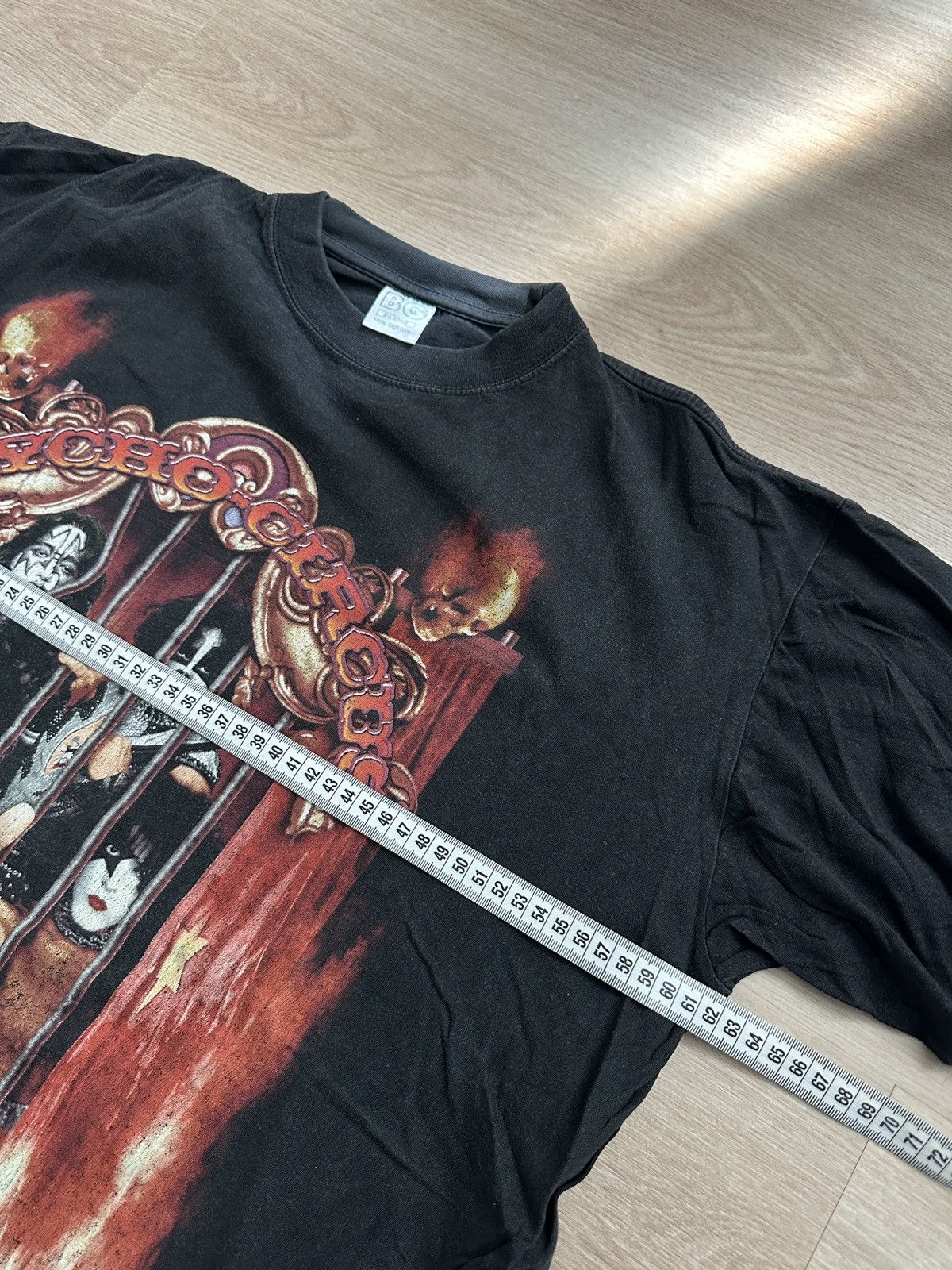 KISS Kiss Single Stitch 1997 Psycho Circus Vintage Band T-Shirt Size US XL / EU 56 / 4 - 5 Thumbnail