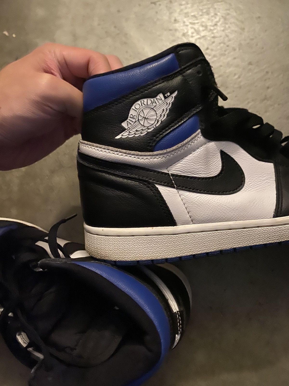 Jordan Brand Jordan 1 Royal Toe Size US 10 / EU 43 - 7 Thumbnail