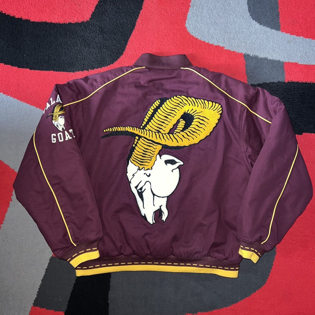 Palace PALACE GOATS VARSITY JACKET | Grailed