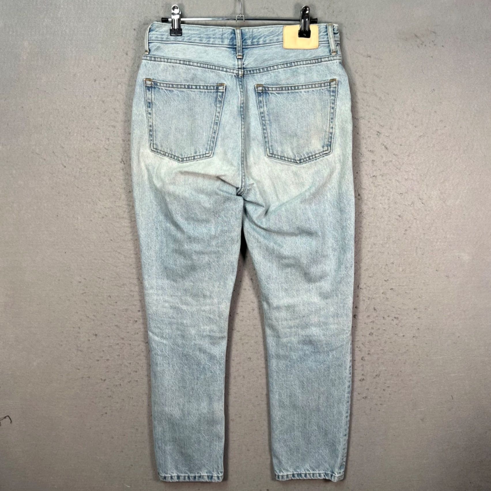 Everlane Everlane Jeans The Cheeky Light Wash Denim High-Rise Regular 27 in Blue Womens Jeans Size 27" / US 4 / IT 40 - 2 Thumbnail