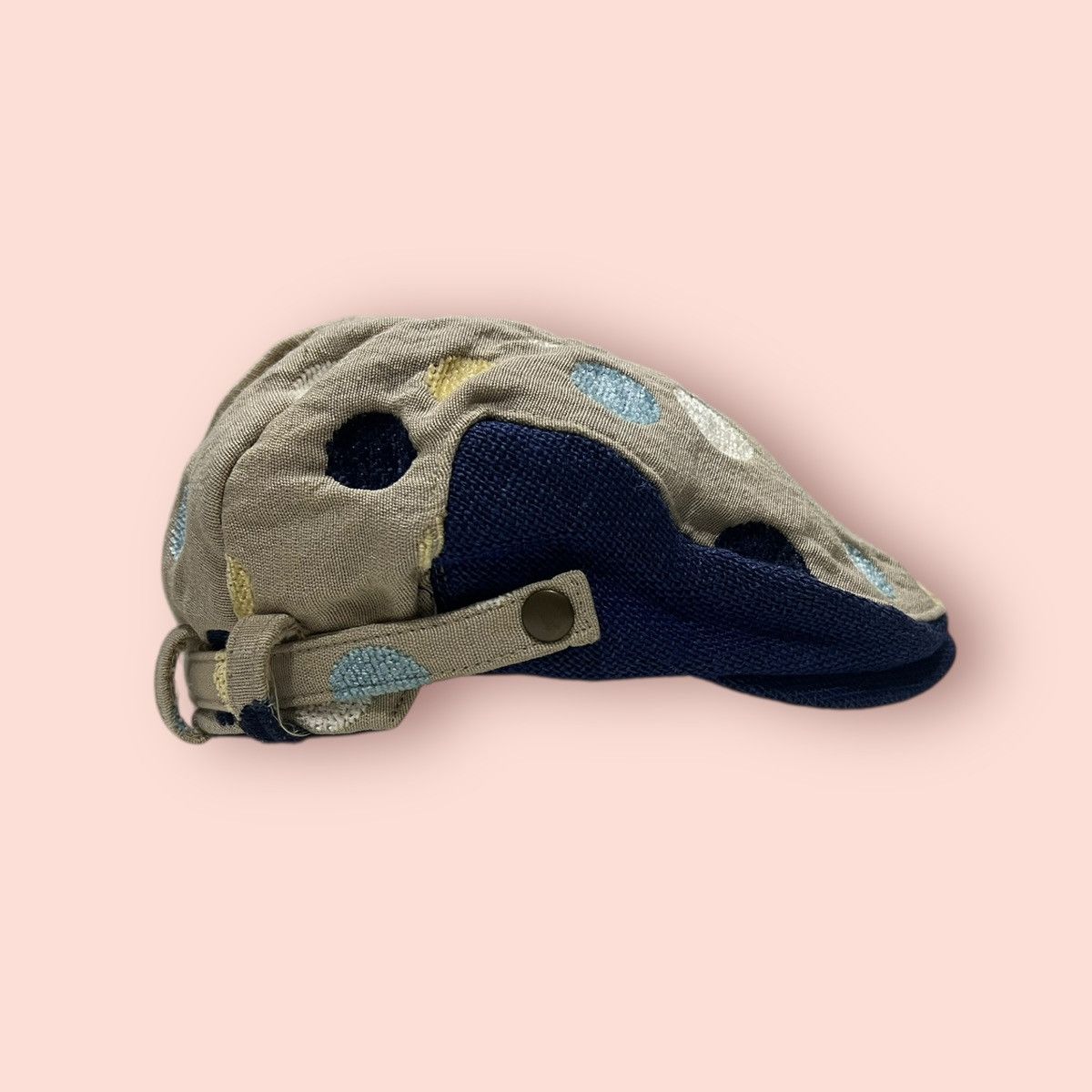 Japanese Brand × The Decades Hat Co. RARE DESIGN DECADE STANDARD COTTON/HEMP BARETTA /FLAT HAT Size ONE SIZE - 5 Thumbnail