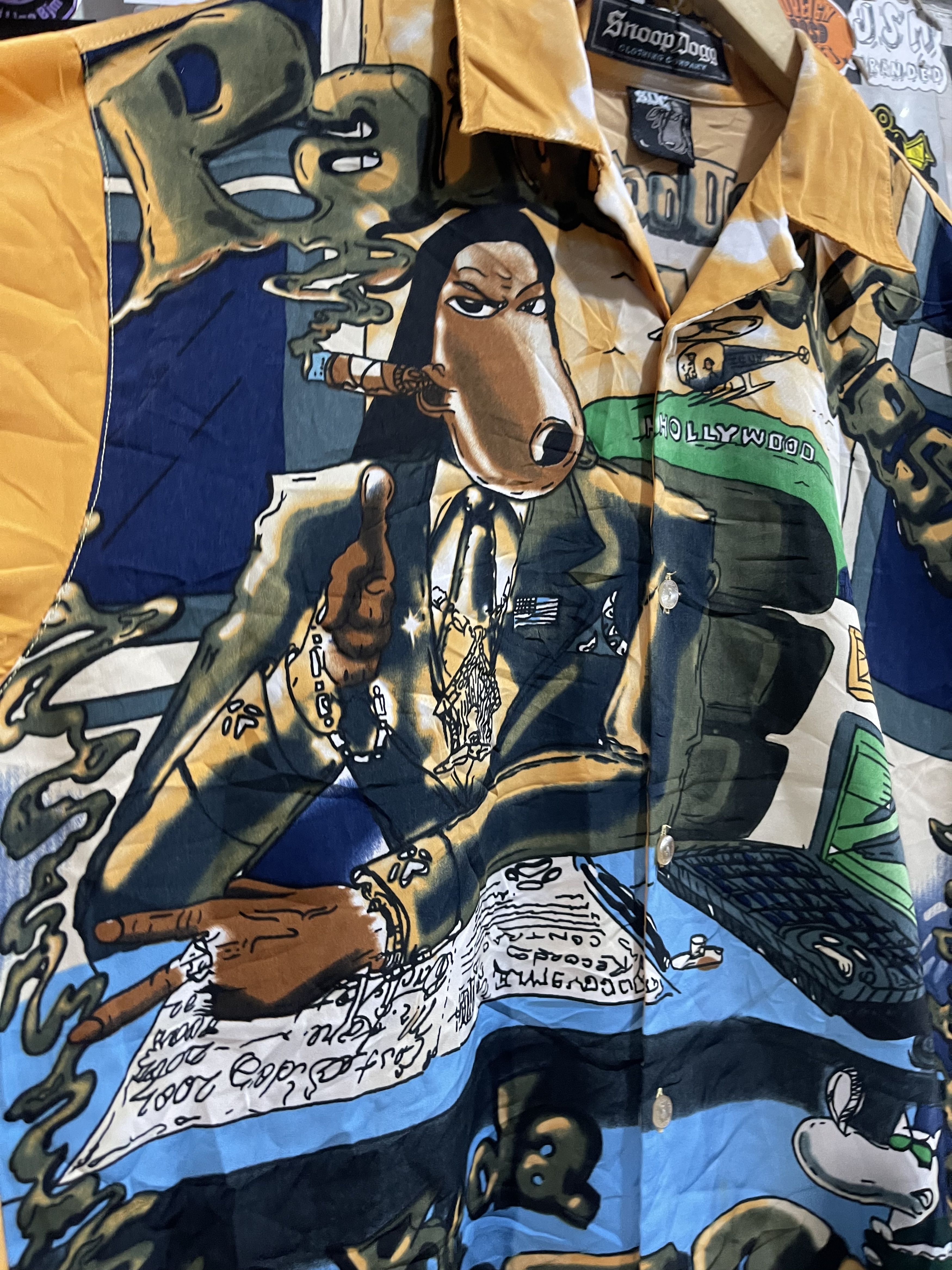 Snoop Dogg Vtg 2002 SnoopDogg Album Promo tshirt rapp hiphopp AllPrint Size US L / EU 52-54 / 3 - 13 Thumbnail