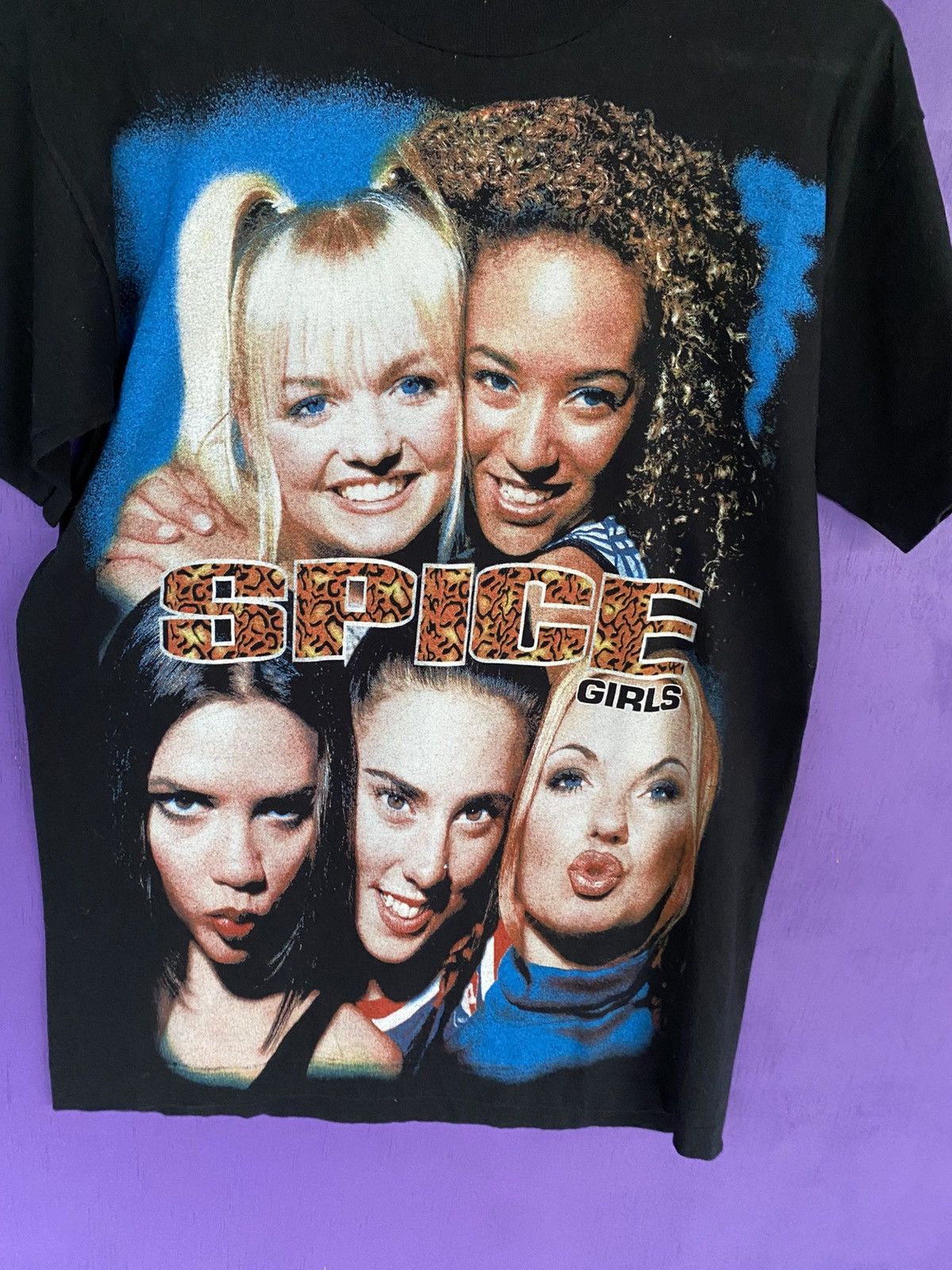 Rap Tees Vintage 90s Spice Girls whole group rap tee Size US M / EU 48-50 / 2 - 3 Thumbnail