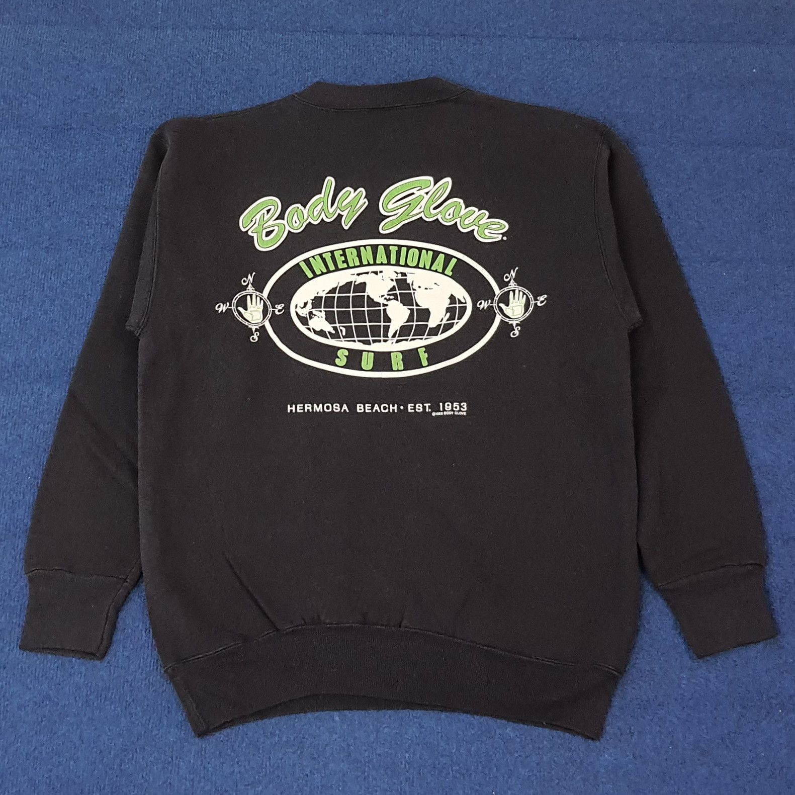 Body Glove Vintage Body Glove Surf Hermosa Sweatshirt C257N7 Size US M / EU 48-50 / 2 - 1 Thumbnail