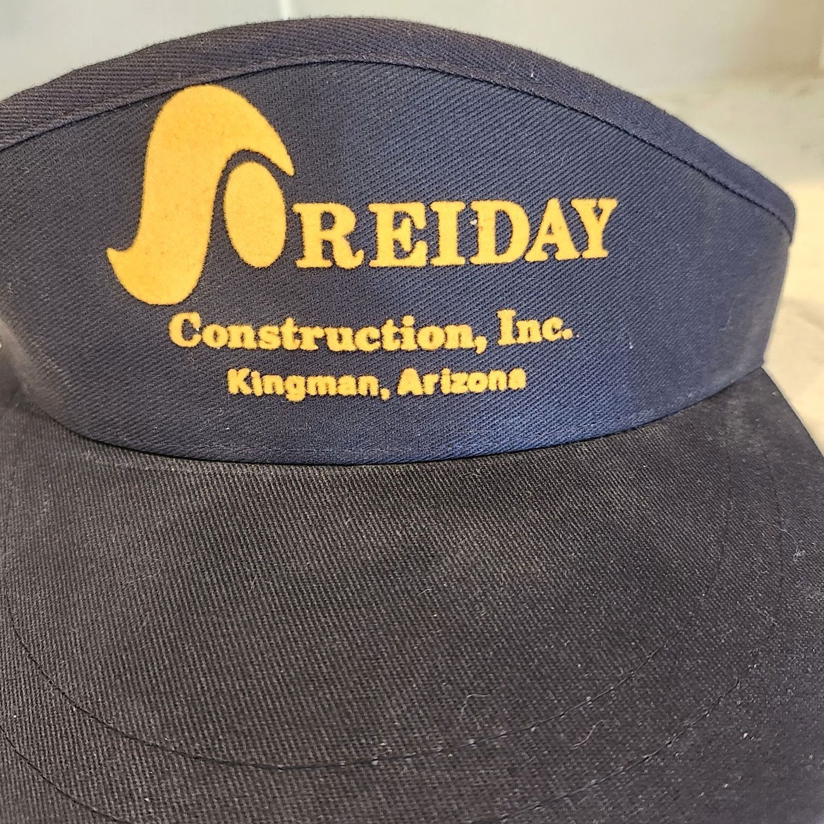 Vintage Mohr's Soreiday Visor Men Adjustable Blue Solid Lightweight Breathable Casual Travel Advertisement Cap Size ONE SIZE - 3 Thumbnail