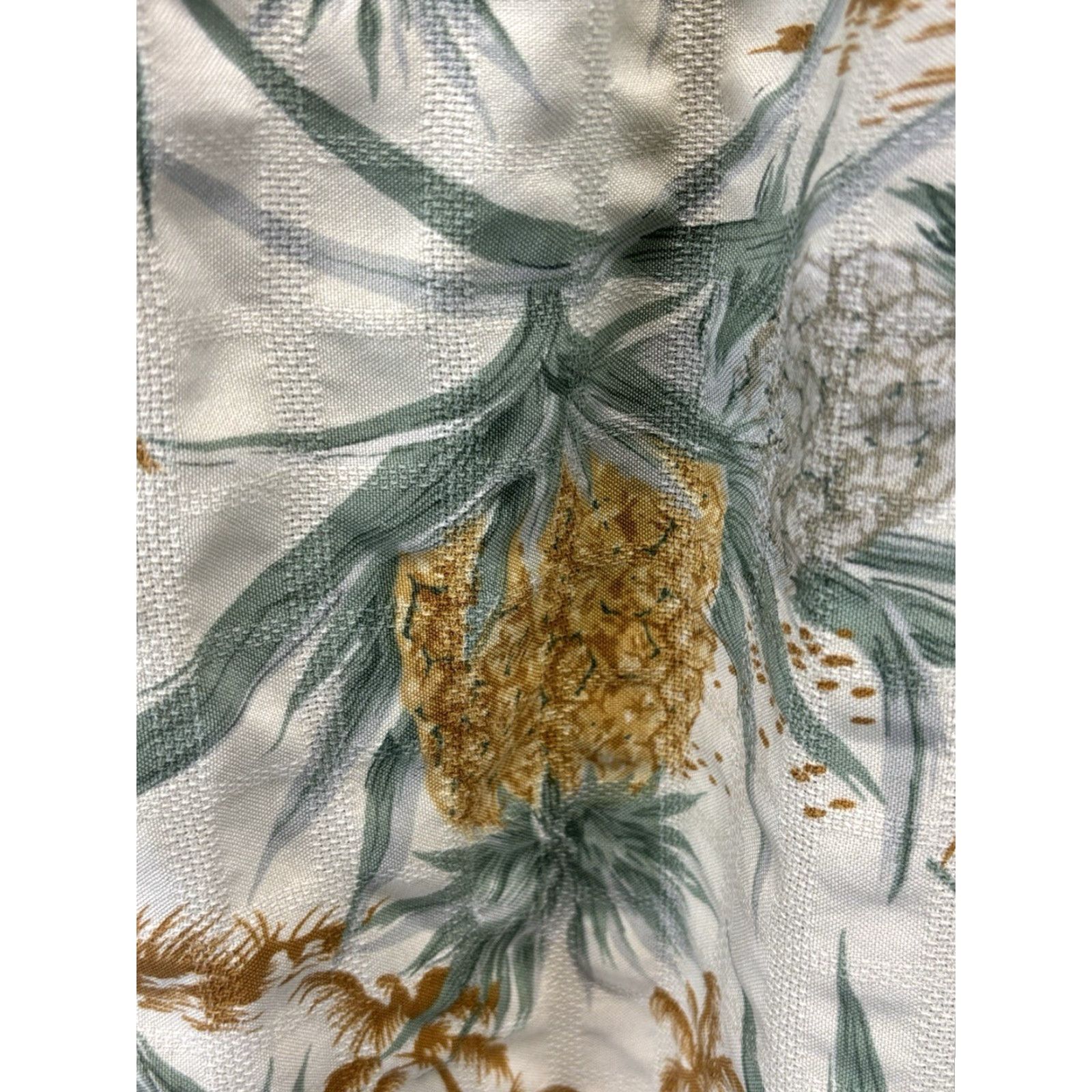 Tommy Bahama TOMMY BAHAMA Silk Polo Shirt Medium AOP Pineapple Short Sleeve Multicolor Mens Size US M / EU 48-50 / 2 - 4 Thumbnail