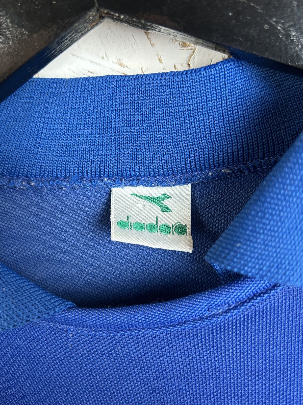 Diadora 80s Vintage Diadora Italy 1986/88/80 Home Kit Soccer Jersey Size US M / EU 48-50 / 2 - 8 Thumbnail