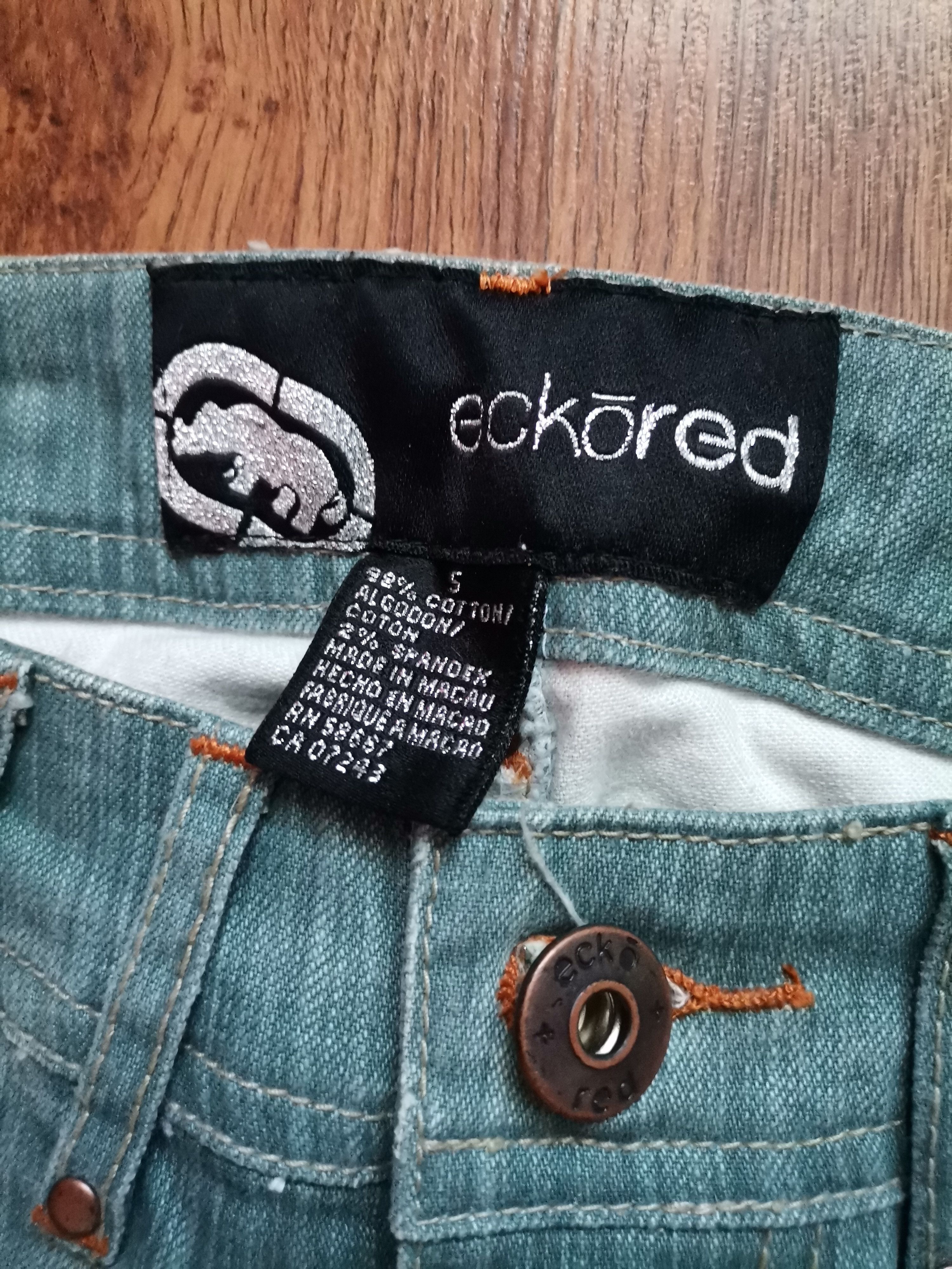 Ecko Unltd. × Vintage Vintage Ecko Red Women's Floral Flared Jeans Size 26" / US 2 / IT 38 - 2 Thumbnail