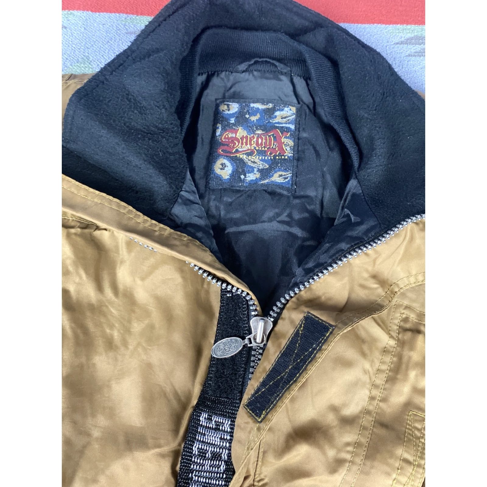 Vintage VINTAGE Sneaux Snowboard Wear Jacket Parka Coat Men’s XL Brown Weather Snowboard Wear Mens Jacket Size US XL / EU 56 / 4 - 4 Thumbnail