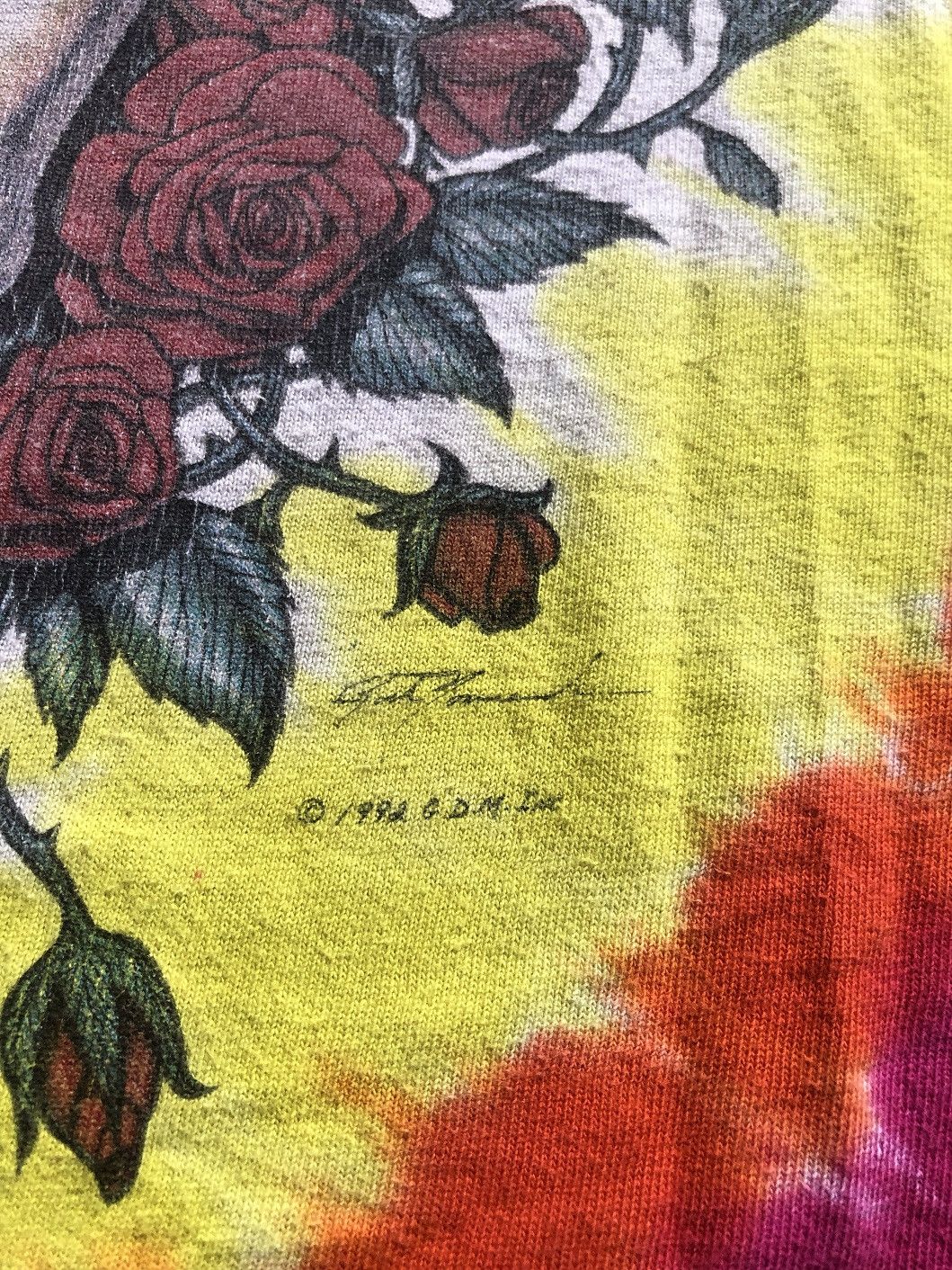Grateful Dead Grateful Dead "Space Your Face" tie-dye t-shirt Size US M / EU 48-50 / 2 - 3 Thumbnail