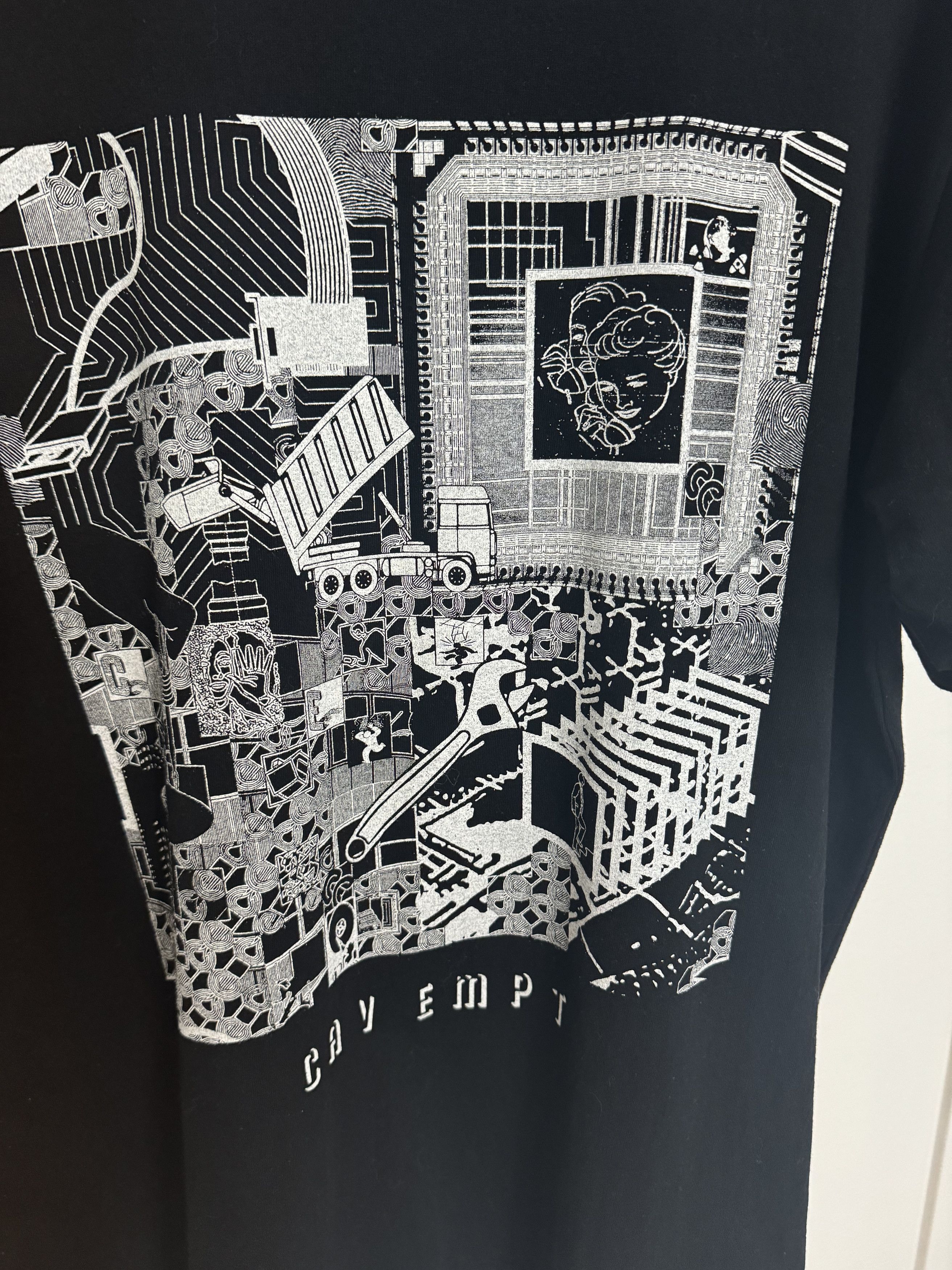 Cav Empt Cav Empt Graphic Tee Size US XL / EU 56 / 4 - 2 Thumbnail