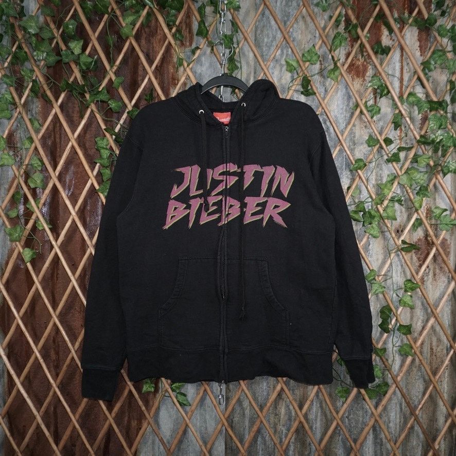 Bravado Large - Vintage / Y2K 10’s Justin Bieber music zip-up hoodie Size US L / EU 52-54 / 3 - 2 Thumbnail
