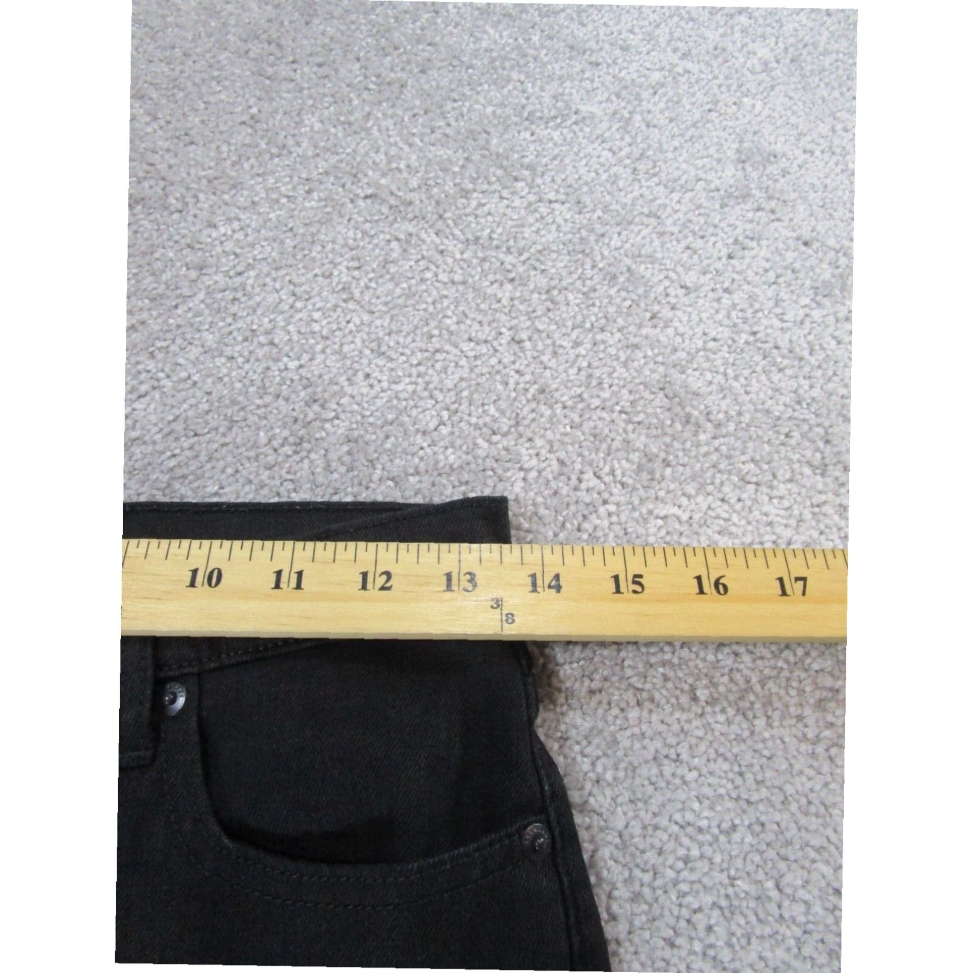 Everlane Everlane Womens Black Skinny Jeans 27 Mid Rise Denim Size 27" / US 4 / IT 40 - 7 Thumbnail