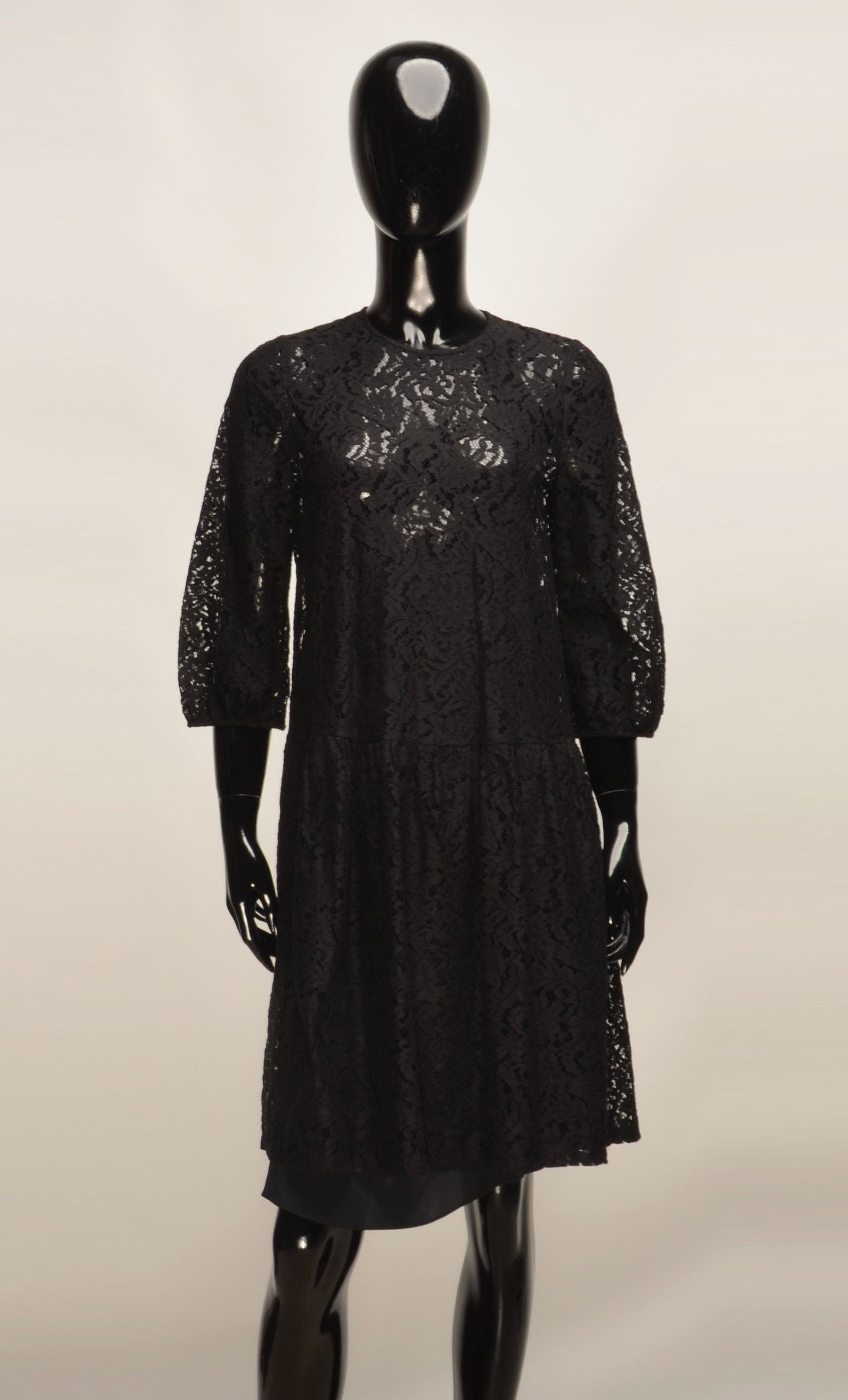 Max Mara Max Mara Lace Dress 3/4 Sleeve A-Line Elegant Cocktail Size S / US 4 / IT 40 - 1 Thumbnail