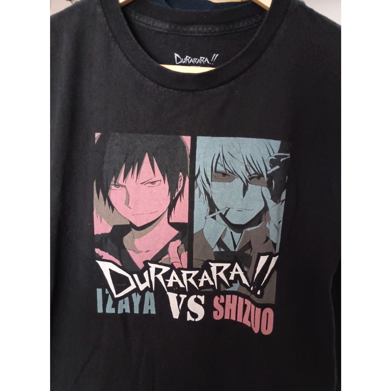 Vintage VINTAGE Durarara Anime Manga T-shirt IZAYA VS SHIZUO Shirt Mens M Black Anime Vintage Durarara Izaya Shizuo T-Shirt Size M Size US M / EU 48-50 / 2 - 2 Thumbnail