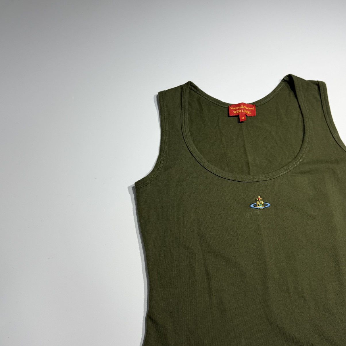 Vivienne Westwood Vivienne Westwood Red Label Orb Embroidered Tank Top Size M / US 6-8 / IT 42-44 - 2 Thumbnail