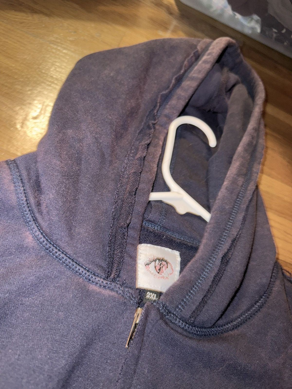Other Purple Pholoh PhantomTroupe Distressed Zip Up Spider Hoodie Size US XXL / EU 58 / 5 - 18 Thumbnail