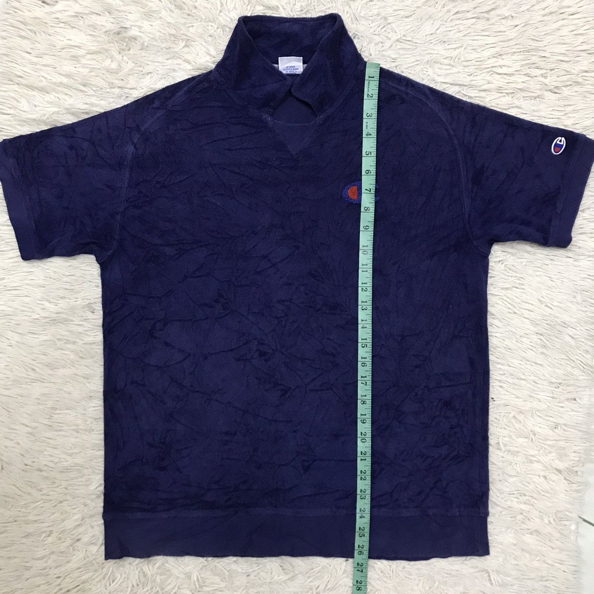 Champion Vintage Champion Micro Fleece Polo Shirt Size US M / EU 48-50 / 2 - 12 Thumbnail