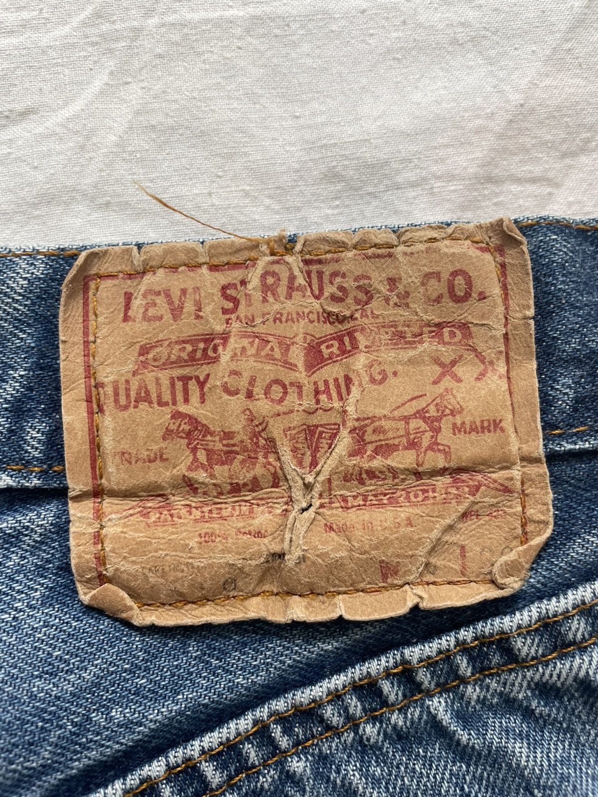 Levi's × Levi's Vintage Clothing 1970s Levis selvedge 501 Size US 32 / EU 48 - 4 Thumbnail