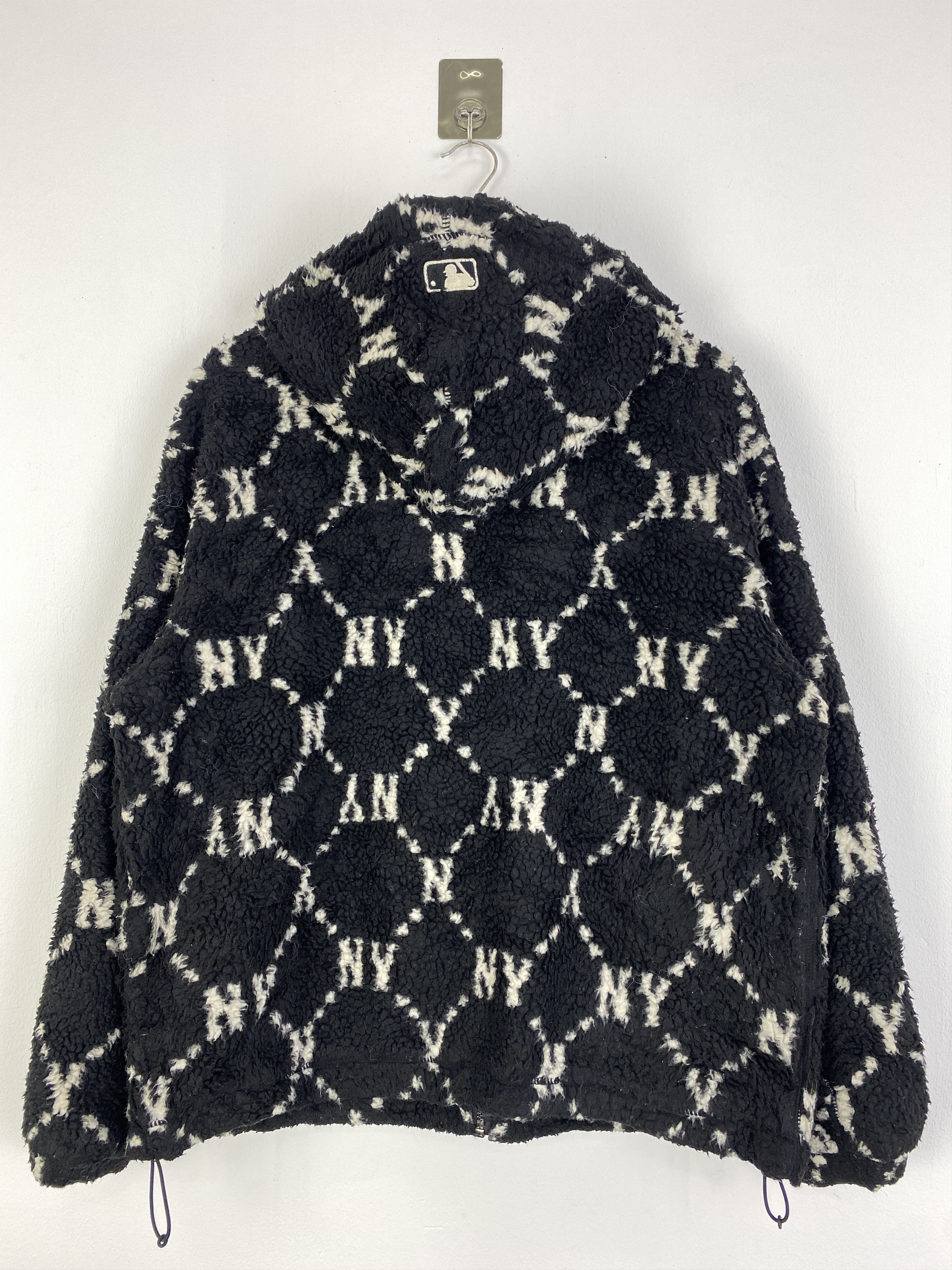 MLB MLB New York Yankees Monogram Fleece/Sherpa Jacket JA0188 Size US M / EU 48-50 / 2 - 2 Thumbnail
