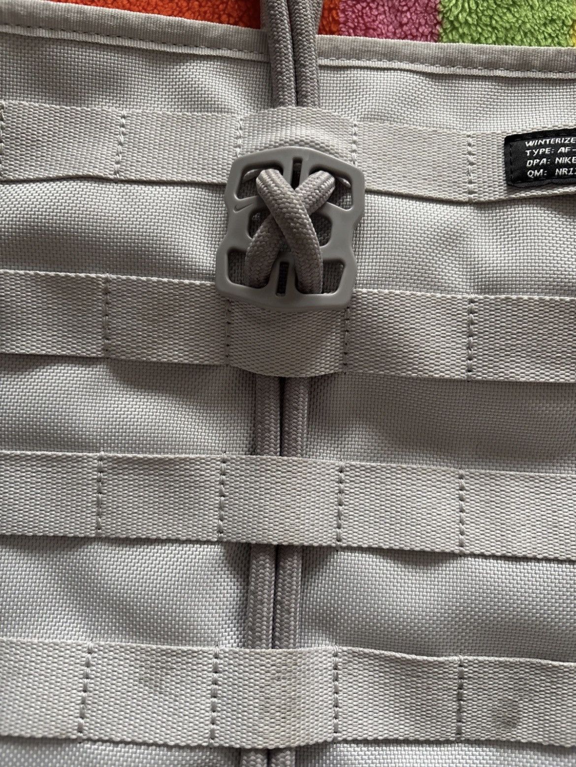 Nike Nike AF-1 Tote Bag Silver Gray Winterized Issue Equipment Size ONE SIZE - 3 Thumbnail