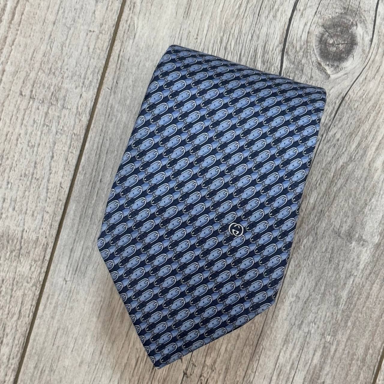 Gucci Vintage Gucci Silk Tie Size ONE SIZE - 1 Thumbnail